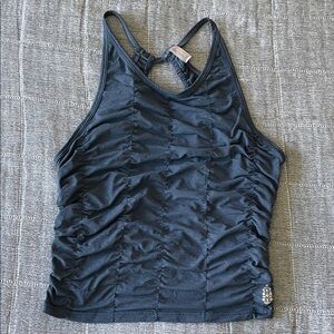 FP Movement by Free People Dark Gray/Blue Tank Top